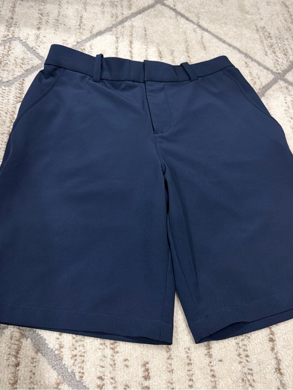 Nike Golf Dri-FIT Hybrid Victory Shorts Mens 30 Navy Blue CU9740-451 Stretch 10"